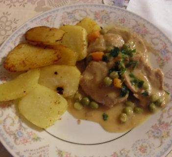 Polędwiczka w sosie śmietanowym