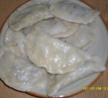 Pierogi z kapustą i mięsem