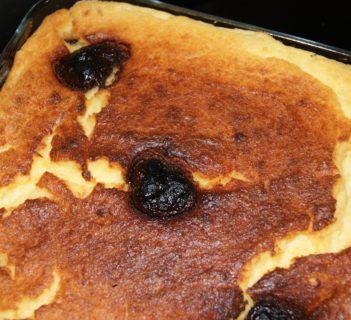 Sernik z orzechami w czekoladzie