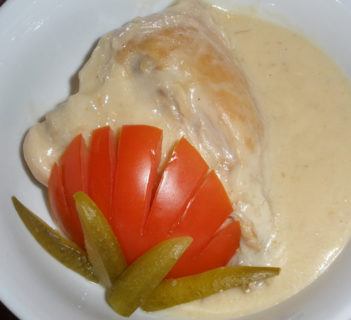 Królik w śmietanie