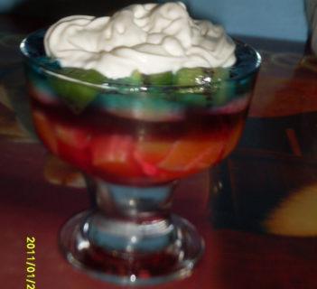 Kolorowa galaretkowa fantazja