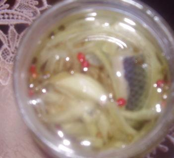 Śledzie zawijane z cebulką