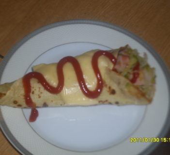 Naleśnikowa zapiekanka