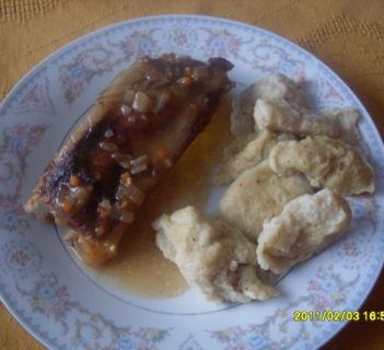 Żeberka w sosie własnym