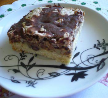 Ciasto czekoladowo – orzechowe