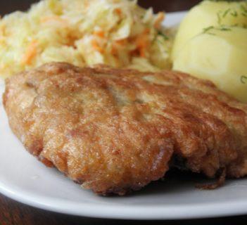 Ryba w cieście naleśnikowym