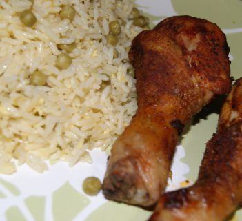 Udka z majerankiem i czerwoną papryką