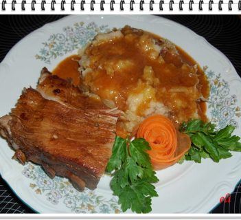 Miodowo-pikantne żeberka Eli