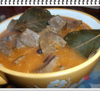 Gulasz Eli z serc wołowych