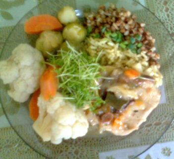 Schab w lekkim sosie