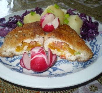 Schabowa kieszonka z okazji Dnia Kobiet