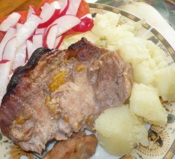 Karkówka pieczona na słodko