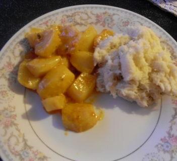 Ziemniaki duszone w śmietanie