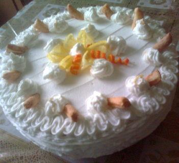 Śnieżynka cytrynowa z galaretką