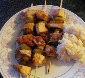 Szaszłyki z kurczaka