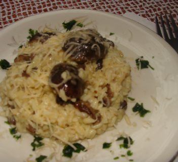 Risotto z grzybami