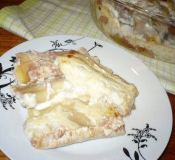 Roladki z lazanii z tuńczykiem