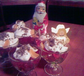 Galaretka pod śniegową pieżynką