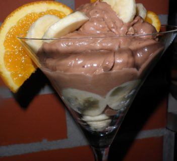 Deser czekoladowo – pomarańczowy