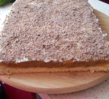 Biszkopt z agrestem i śmietanką 30% piątnica