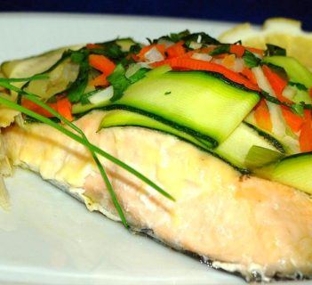 Łosoś z Warzywami :-)