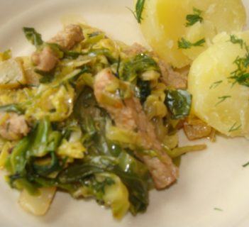 Młoda kapustka po mojemu