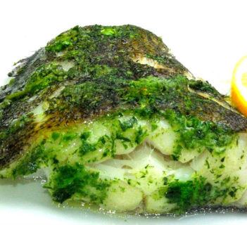 Selerowo-Pietruszkowy Halibut