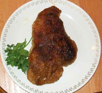 Kotlet schabowy panierowany b/k