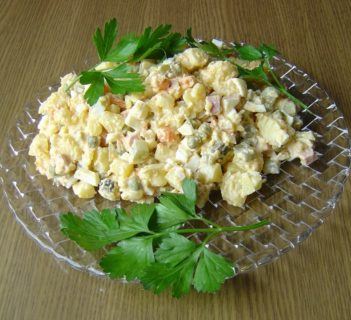 Śląska Sałatka Ziemniaczana