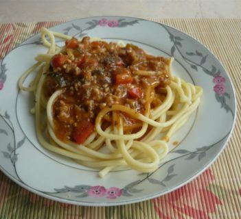 Aromatyczne Spaghetti ala Dasiunia