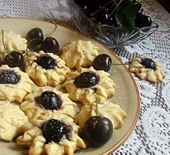 Ciasteczka z czereśniami
