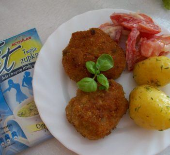Sznycelki z dodatkiem bazylii