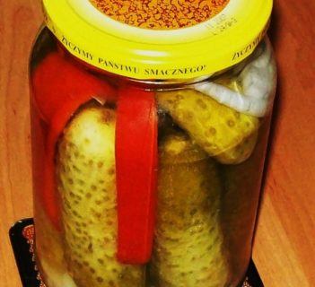Ogórki marynowane na sposób
