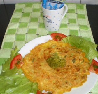 Omlet z brokułem