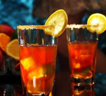 Ice Tea Cytrynowa z rumem