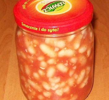 Fasola w przecierze pomidorowym