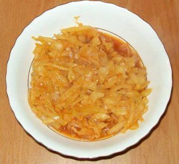 Kapusta z pomidorami