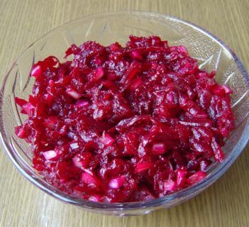 Sałatka z Czerwonych Buraczków