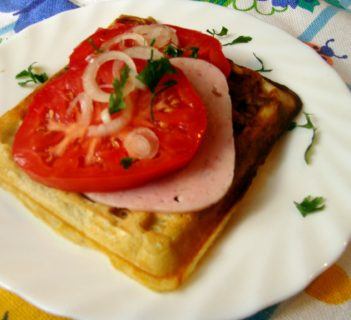 Gofry na słono