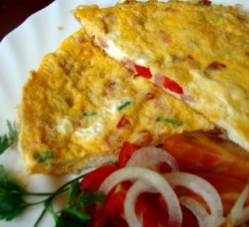 Omlet jak pizza