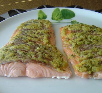 Ciepły Bejcowany Łosoś